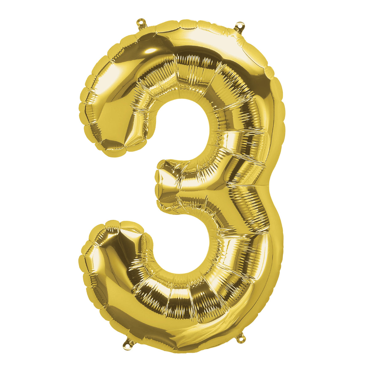 26in Gold Number Balloon (3)