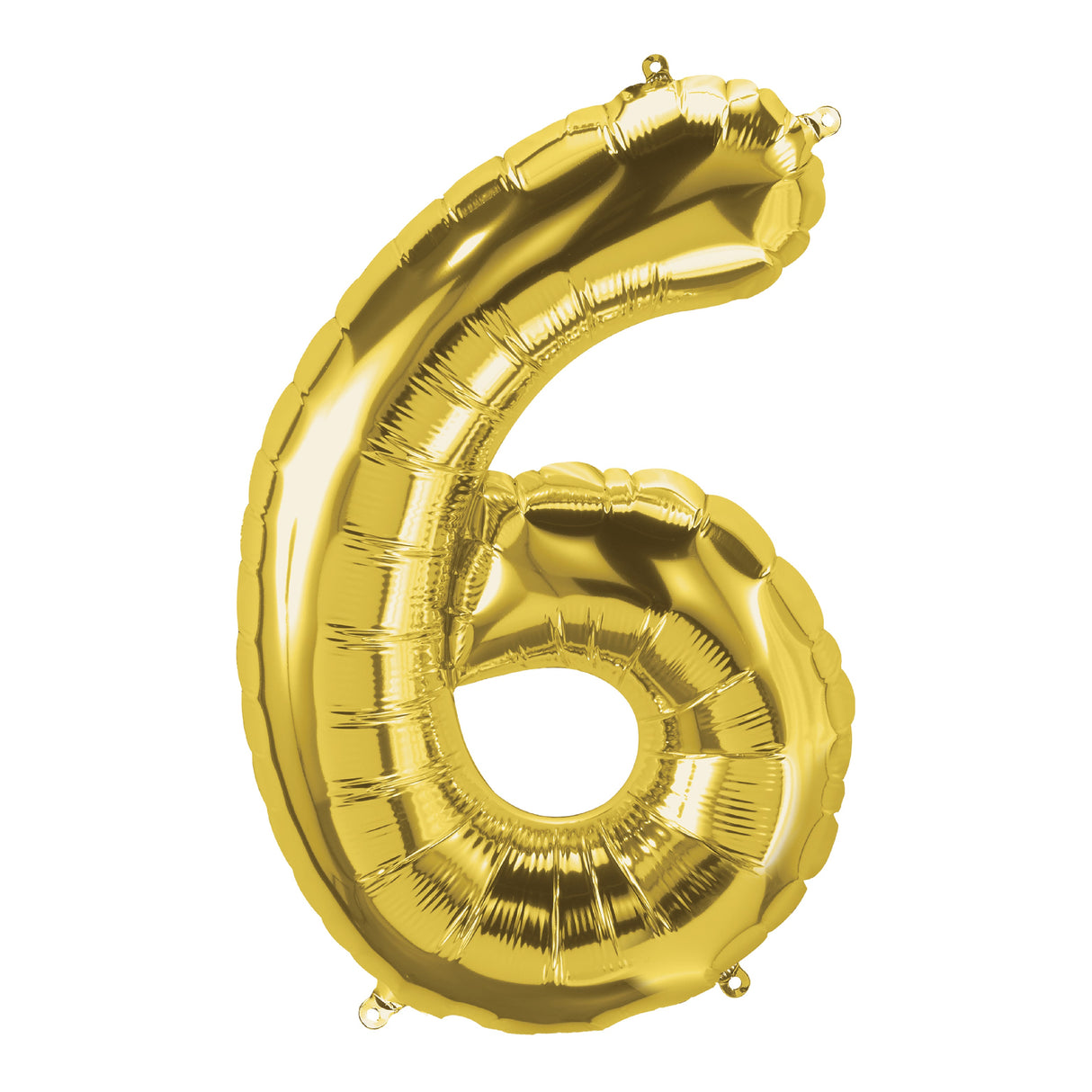 34in Gold Number Balloon (6)