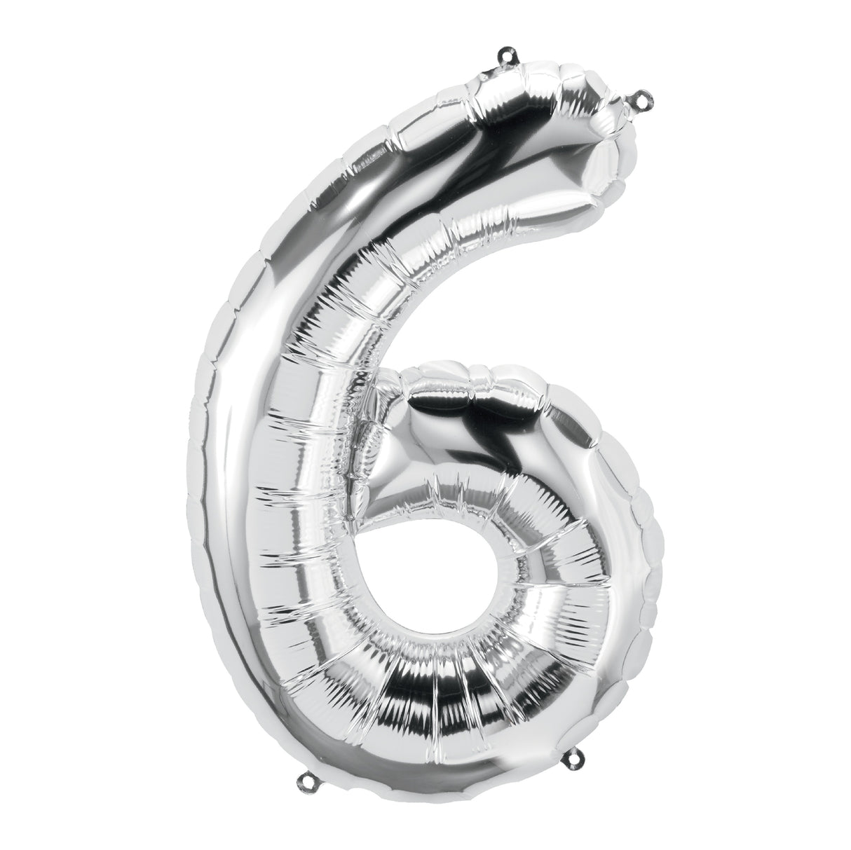 26in Silver Number Balloon (6)