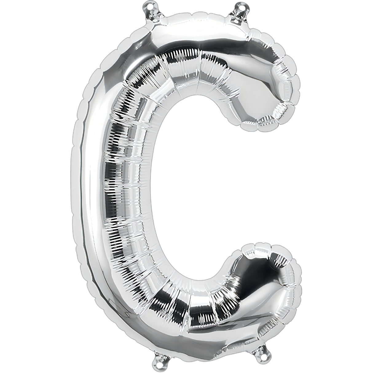 34in Silver Letter Balloon (C)