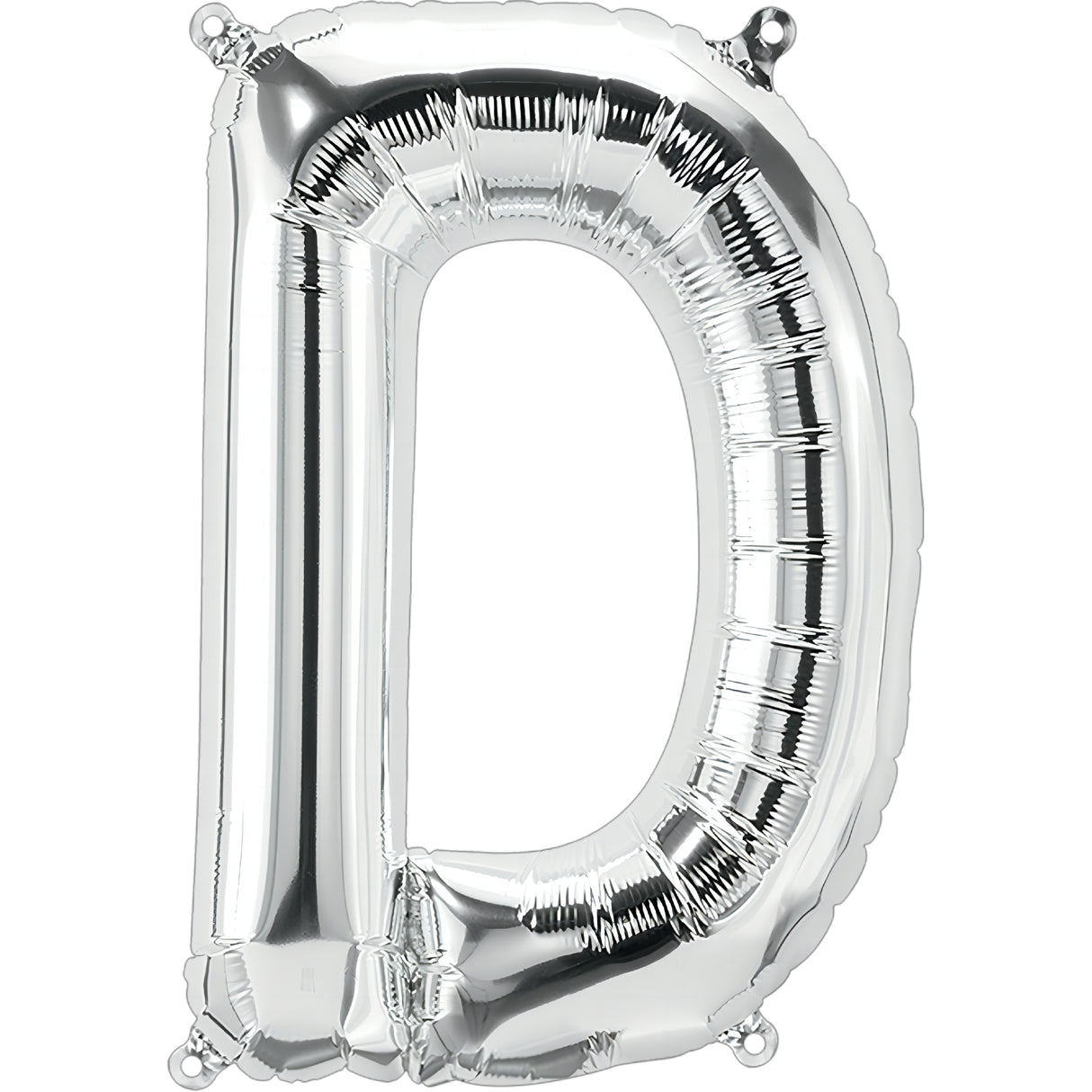 34in Silver Letter Balloon (D)