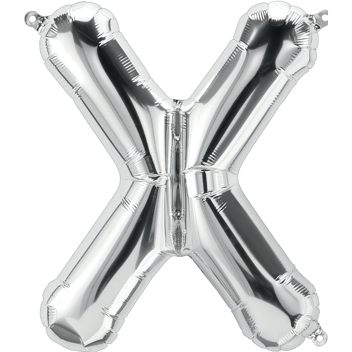 34in Silver Letter Balloon (X)