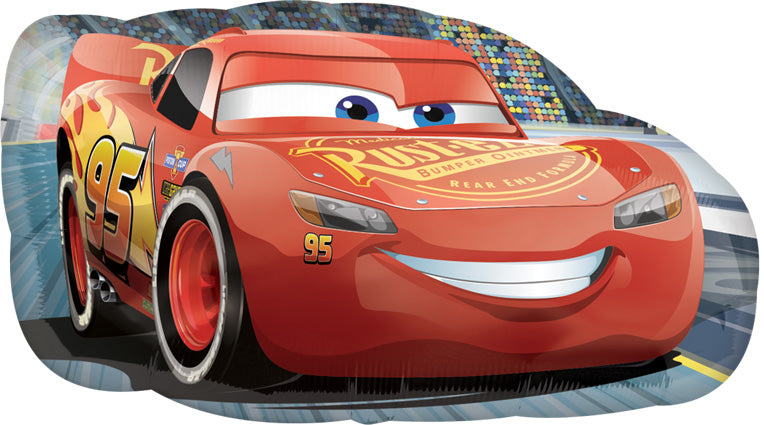 LRG SHP CARS LIGHTNING McQUEEN