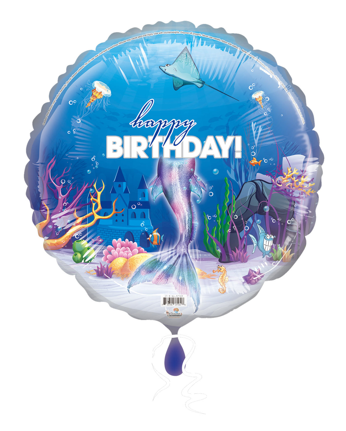18C HAPPY BIRTHDAY MERMAID