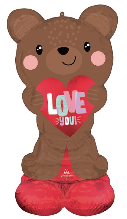 49" BROWN BEAR LOVE CI PKG
