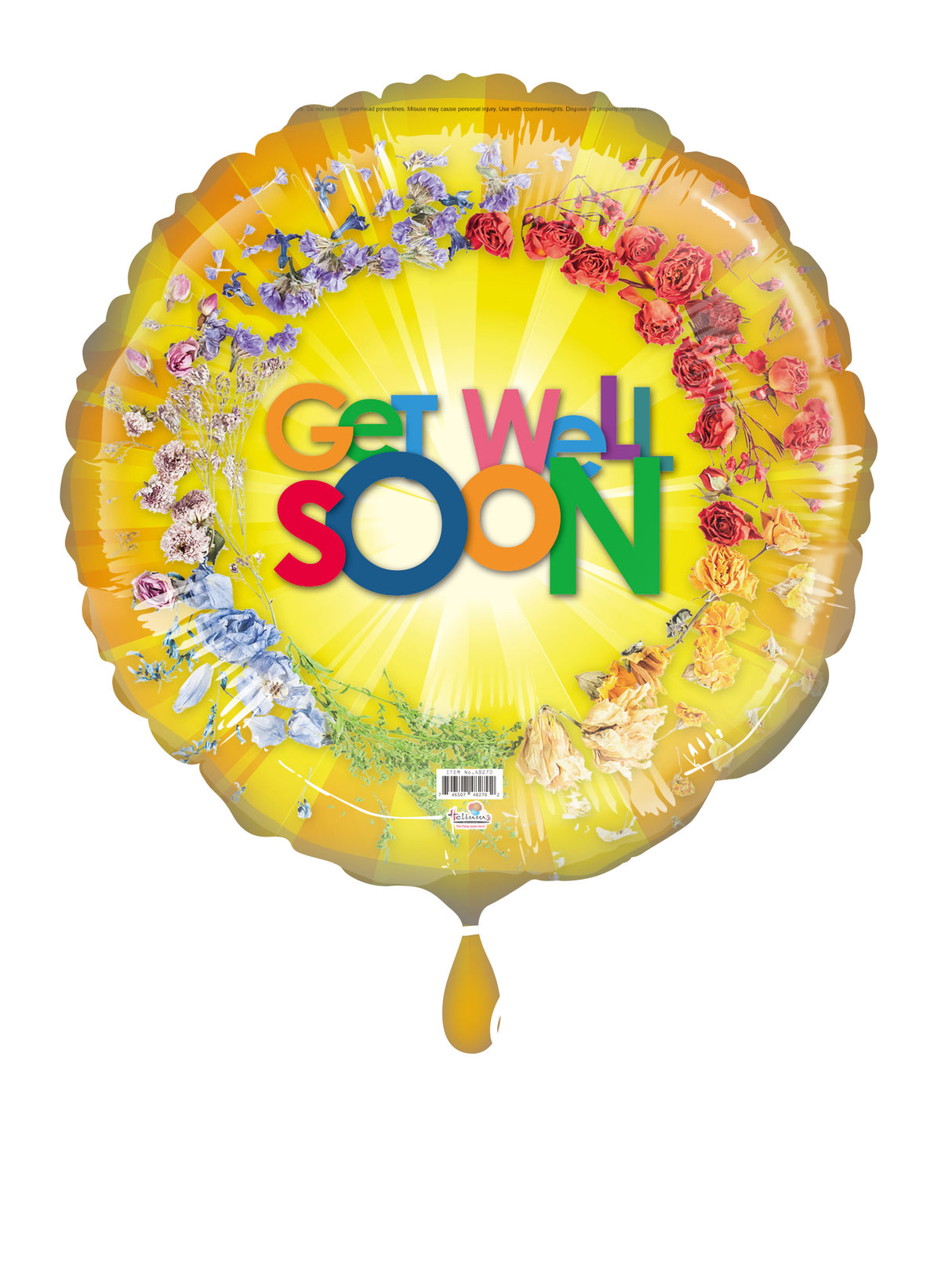 18C FLORAL GET WELL SOON