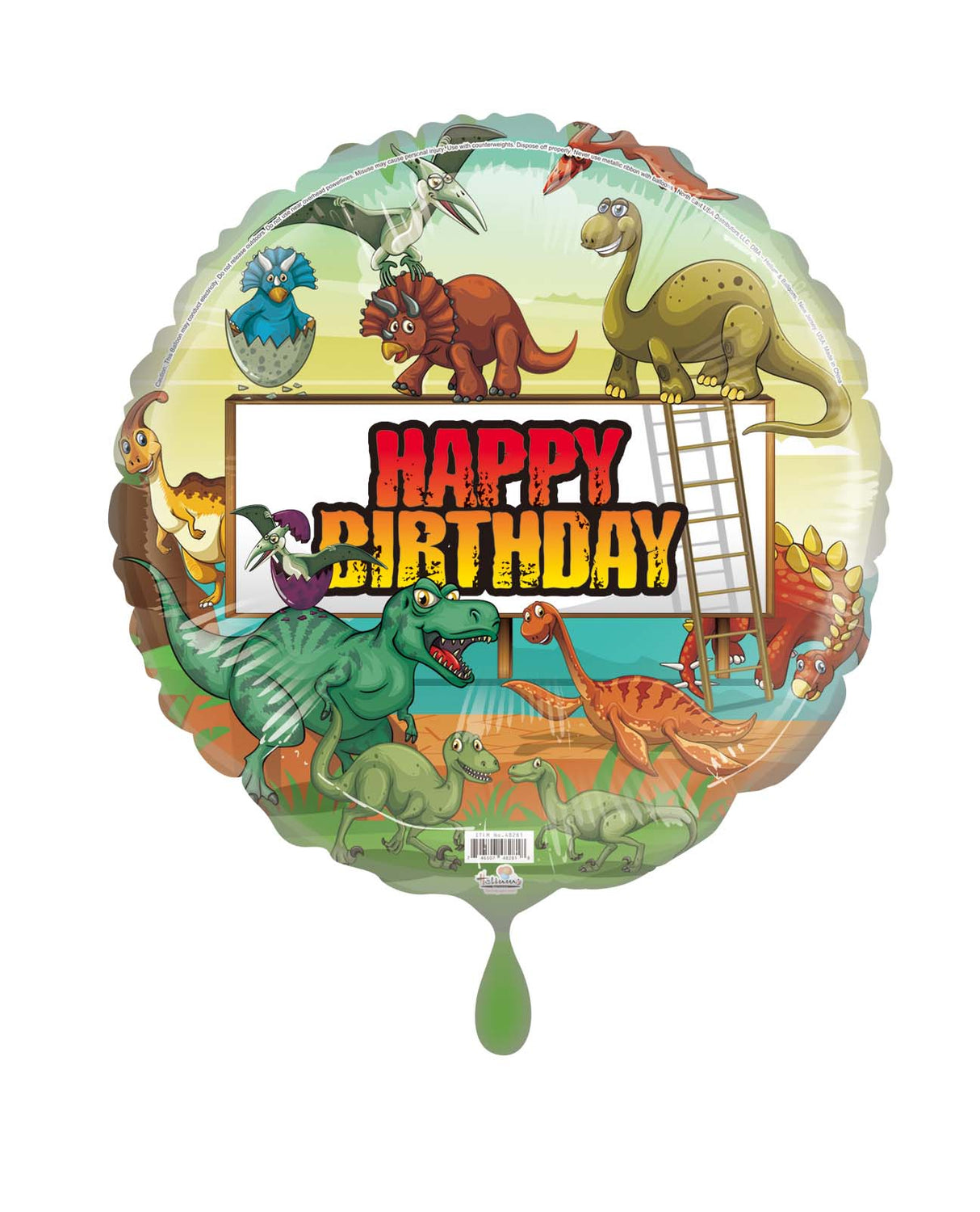 18C HAPPY BIRTHDAY DINOSAUR PARTY