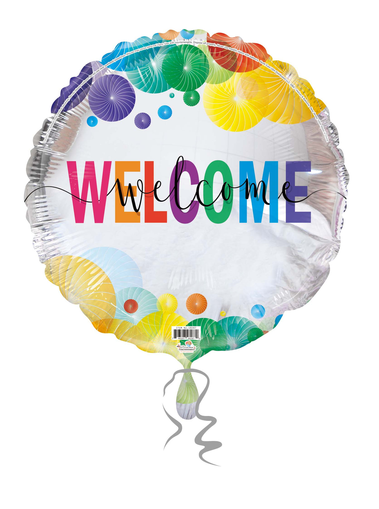 18C WELCOME COLORFUL DECORATION