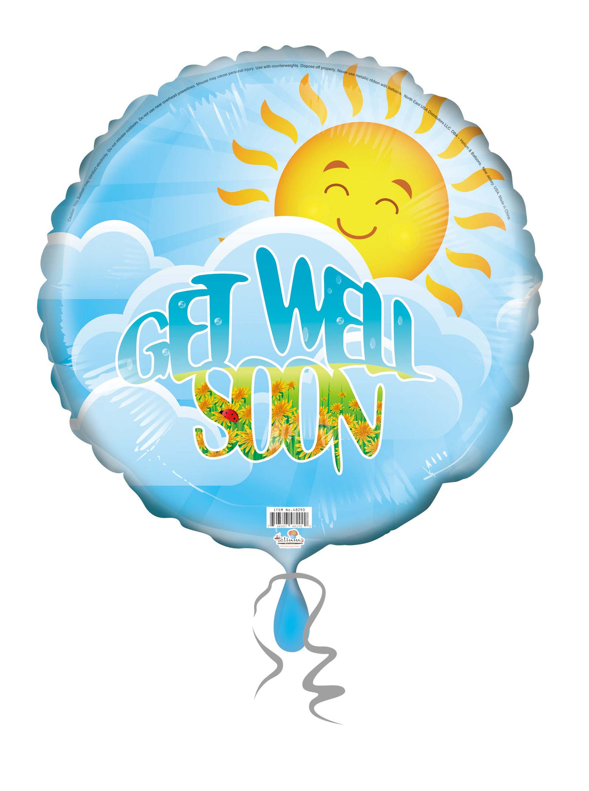 18C RISING SUN  & CLOUDS GET WELL SOON