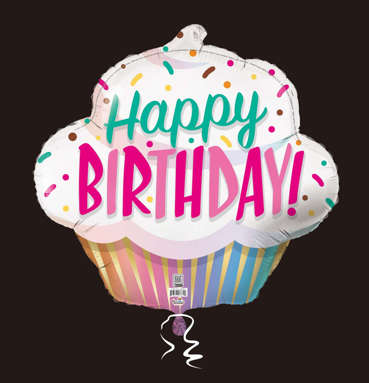 20SS HAPPY BIRTHDAY SPRINKLED CUPCAKES