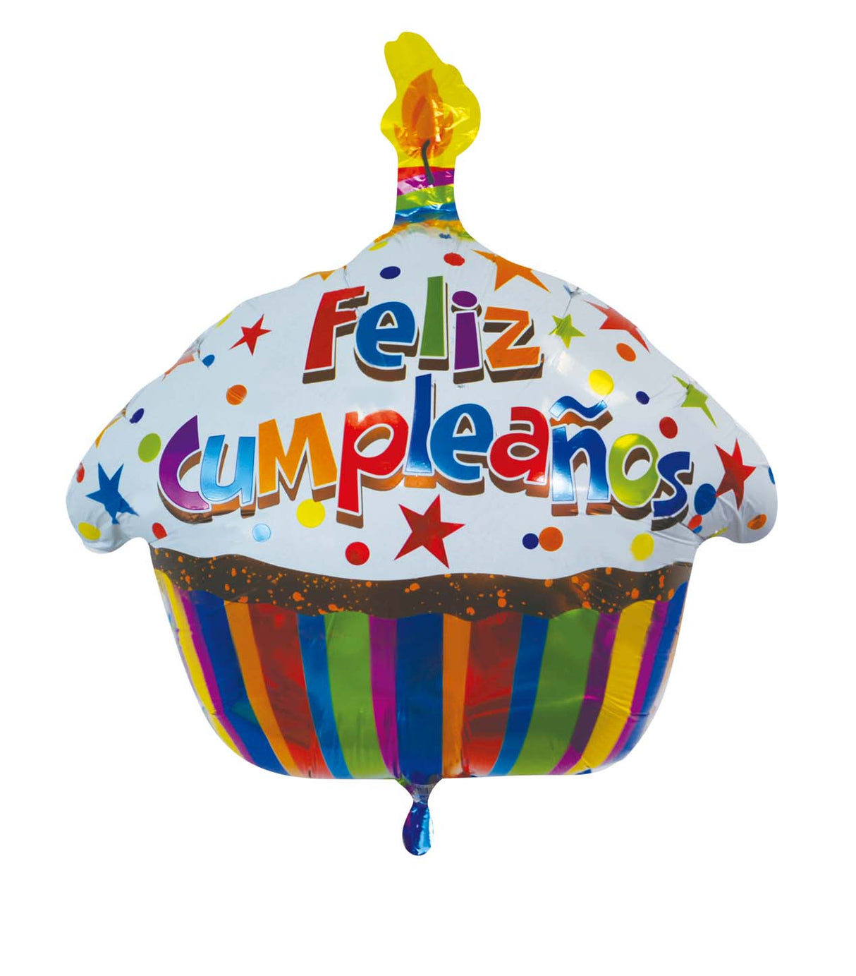 19CC FELIZ CUMPLEANOS STARS CUPCAKE
