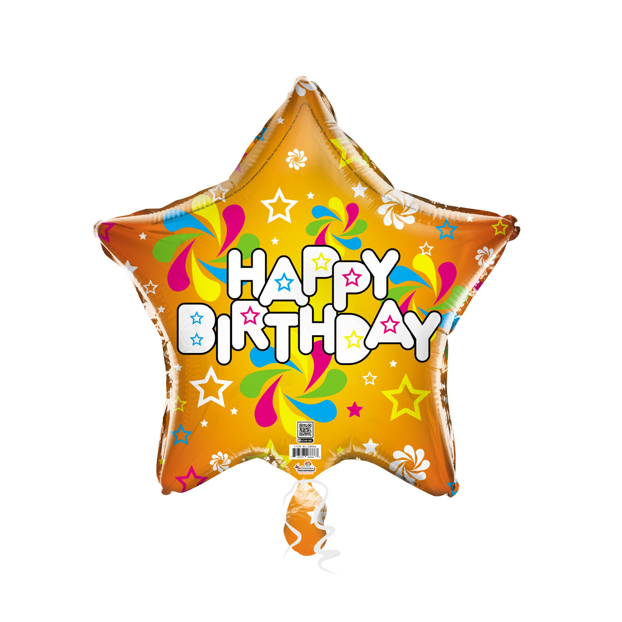 19S HB ORANGE YELLOW CONTEMPORARY ART