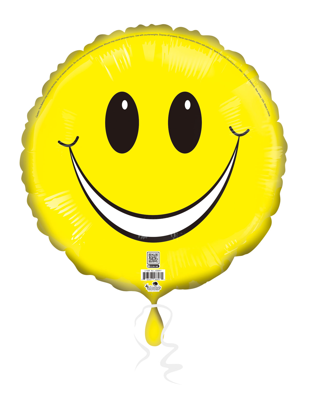 18C NEW YELLOW SMILEY FACE