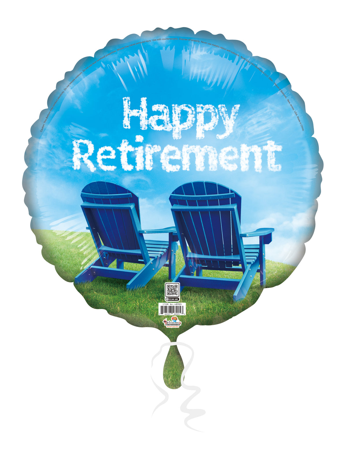 18C HAPPY RETIREMENT ADIRONDACK CHAIRS