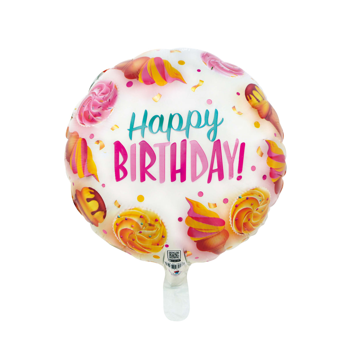 18C HAPPY BIRTHDAY ICECREAM CONES & CUPCAKES