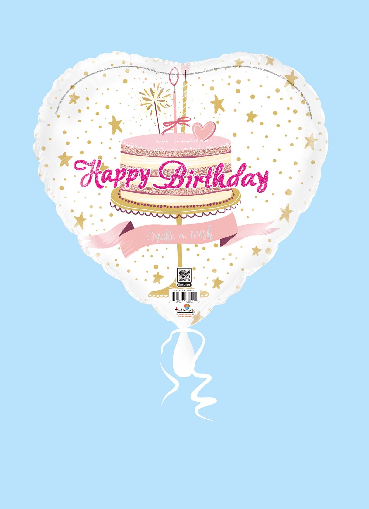 18H HAPPY BIRTHDAY CAKE MAKE A WISH