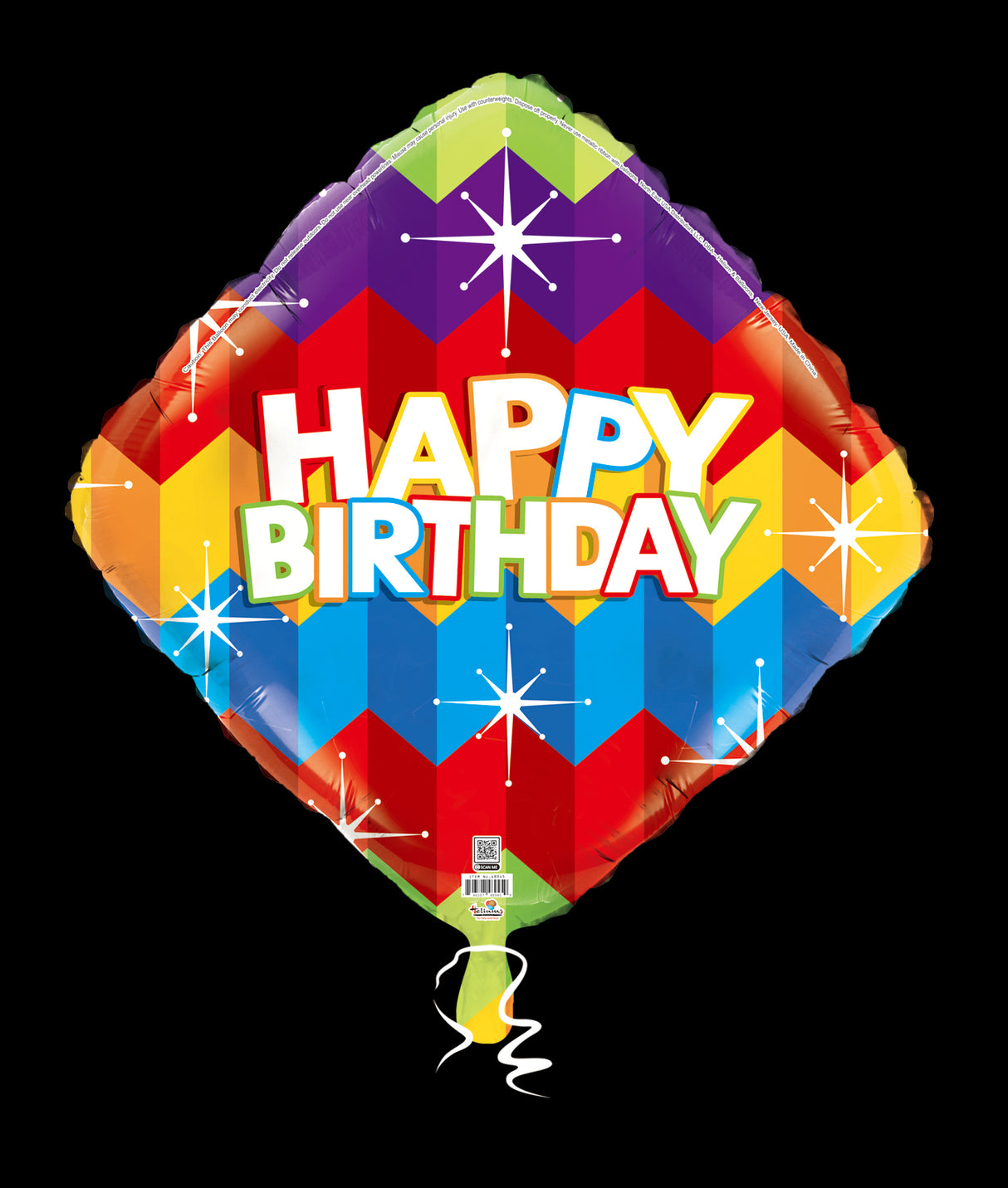 18D HAPPY BIRTHDAY COLORFUL SPARKLE