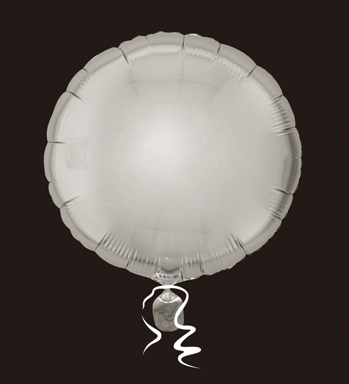 18C DESIGNER CIRCLE SILVER