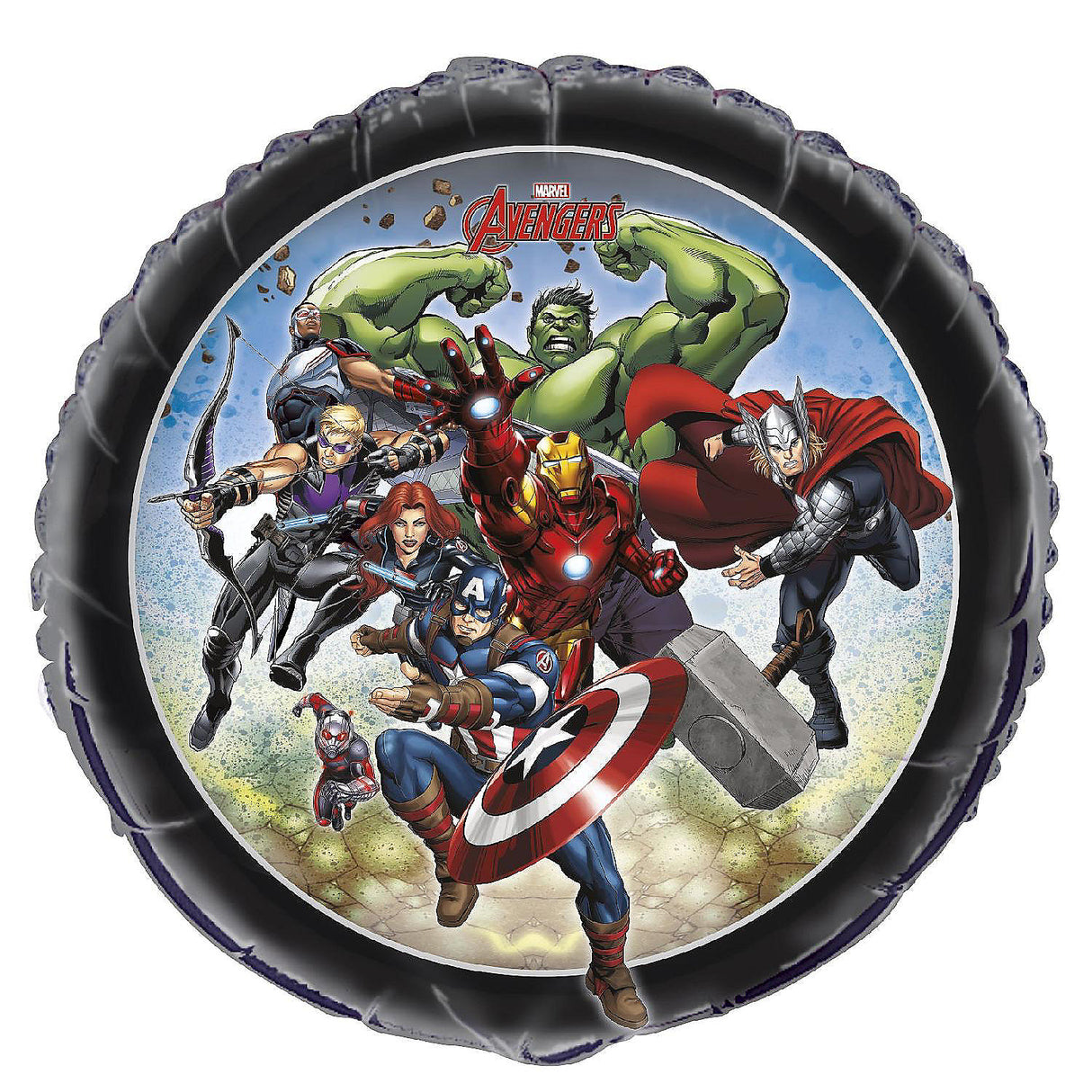 UNIQUE 18" MARVEL'S AVENGERS PACKAGED 12PCS