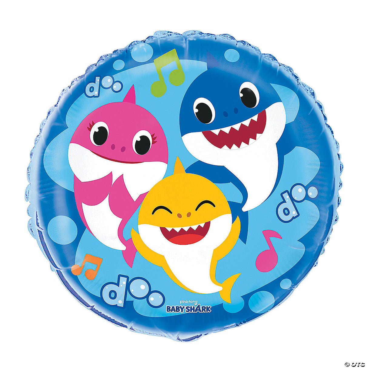 UNIQUE 18" BABY SHARK PACKAGED 12 PCS