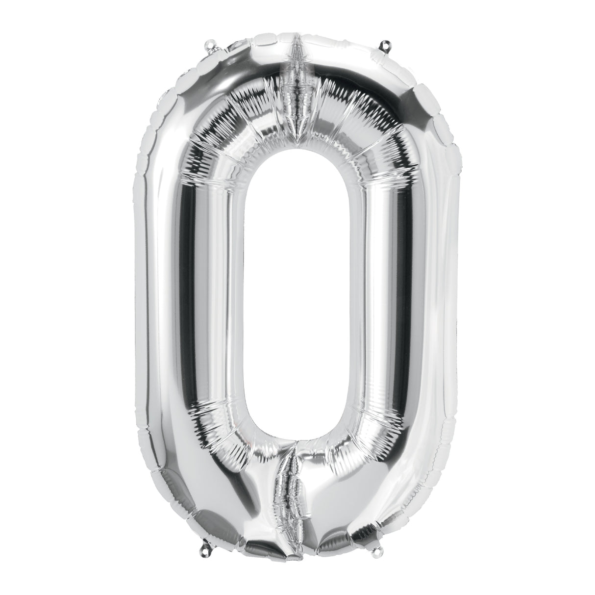 34in Silver Number Balloon (0)
