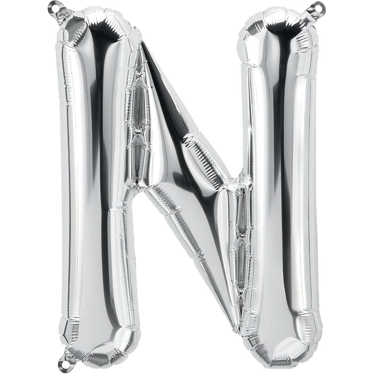 34in Silver Letter Balloon (N)