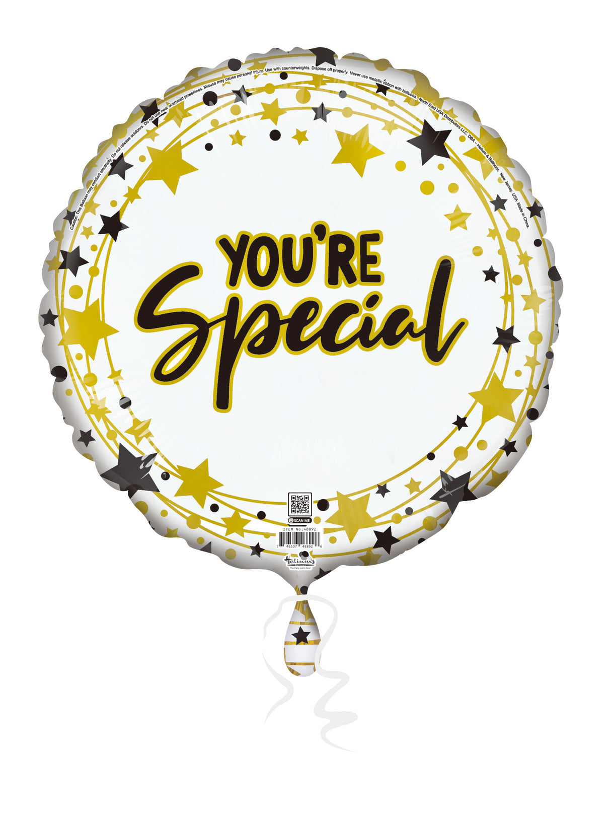 18C YOU'RE SPECIAL GOLD BLACK STRING STARS