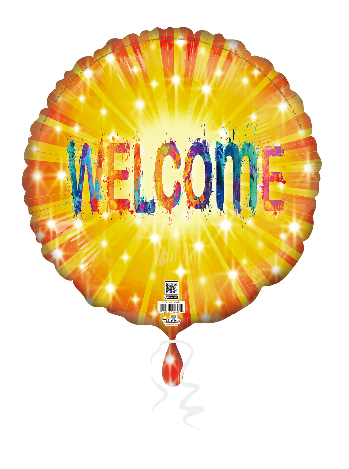 18C WELCOME ORANGE BURST